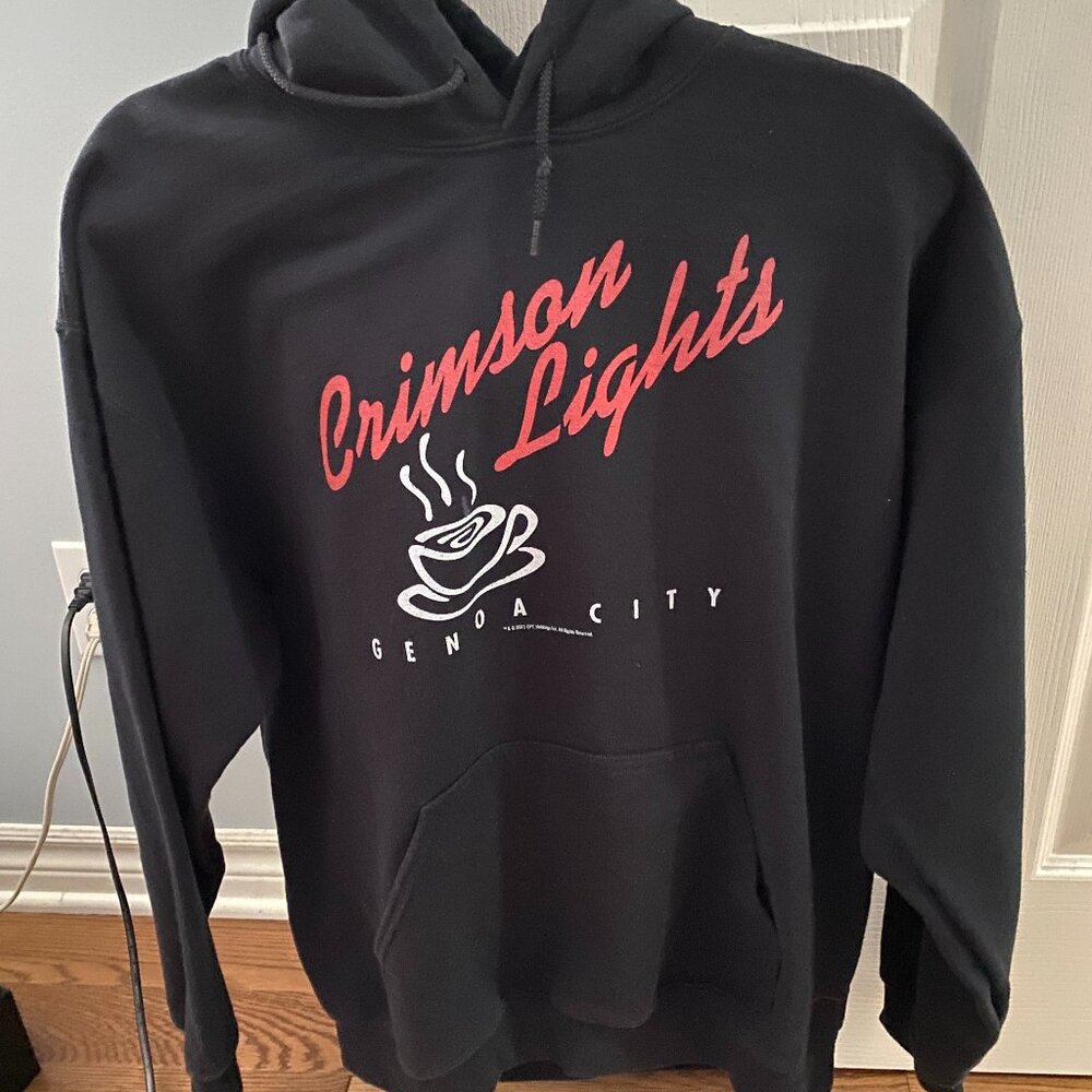 Young and the Restless - Crimson Lights Black Hoodie